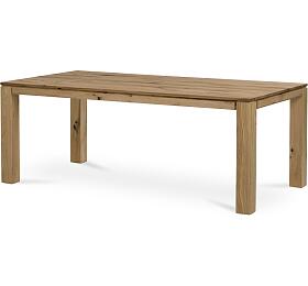 Jdeln stl 200x100cm, masiv, dub, DS-F200 DUB Autronic