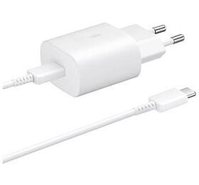 Samsung sov nabjeka EP-TA800EWE + kabel EP-DA705BWE USB-C, 25W, bl, (bulk) (57983113661)