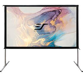 ELITE SCREENS pltno mobiln outdoor stativ 180&quot; (457,2cm)/ 16:9/ 224398,5cm/ hlinkov/ gain 1.1/ CineWhite (OMS180H2)