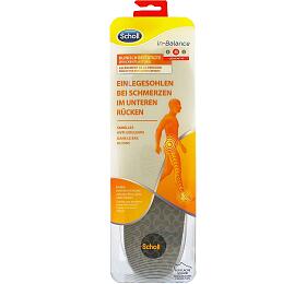 Scholl In-Balance Lower Back Pain Relief Insole Medium vloky do bot 1 ks