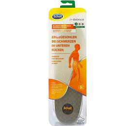 Scholl In-Balance Lower Back Pain Relief Insole Small vloky do bot 1 ks