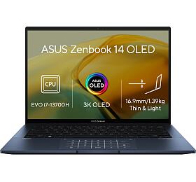 Asus ASUS Zenbook 14 OLED / UX3402VA / i7-13700H / 14&quot; / 2880x1800 / 16GB / 1TB SSD/Iris Xe/W11H/Blue/2R (UX3402VA-OLED465W)