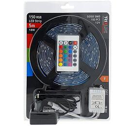 LED psek 12V 5050 30LED/m IP65 18W TRIXLINE TR 644 RGB 5m