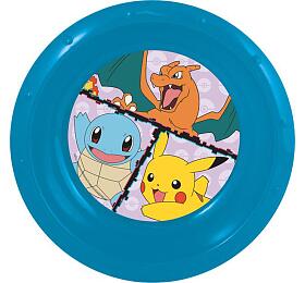 STOR MISKA PLASTOVÁ POKÉMON, PRŮMĚR 16CM, MODRÁ