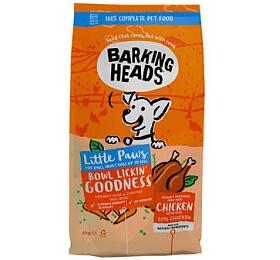 BARKING HEADS Little Paws Bowl Lickin Good Chick 6kg