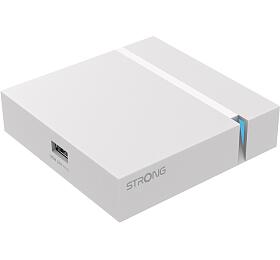 STRONG android box SRT LEAP-S3+/ 4K UHD/ H.265/HEVC/ NETFLIX/ O2 TV/ HBO Max/ HDMI/ USB/ LAN/ Wi-Fi/ Android TV 11