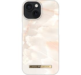 Ochrann kryt Fashion iDeal Of Sweden pro iPhone 15 Rose Pearl Marble