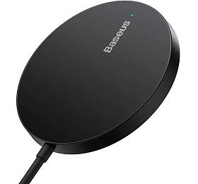 Bezdrátová nabíječka Baseus Simple Mini3 15W USB-C, černá