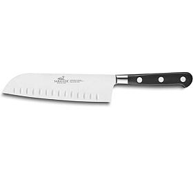 Kuchysk n Lion Sabatier, 814750 Idal Inox, Santoku n, epel 18 cm z nerezov oceli, POM rukoje, pln kovan, nerez nty