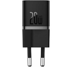 Nabíječka do sítě Baseus GaN5 Mini 20W, 1xUSB-C černá