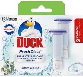 Duck WC blok Fresh Discs Eucalyptus, 2× 36 ml