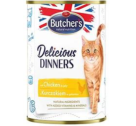 Butcher's Cat Delic.Dinners kuec v el konz. 400g