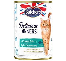 Butcher's Cat Delic.Dinners mo.ryby v el konz.400g