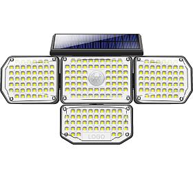 Venkovn solrn nstnn LED osvtlen Immax CLOVER-2 s externm solrnm panelem, 5W