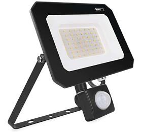 Emos LED reflektor SIMPO s pohybovm idlem, 50 W, ern, neutrln bl (ZS2343)