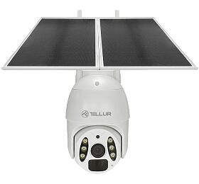 Tellur WiFi Smart solrn kamera 20W, Ultra HD 2K, Pan + Tilt, IP65, PIR, outdoor, bl (TLL331551)