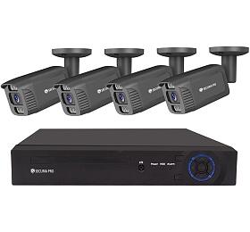 Kamerov set Securia Pro NVR4CHV4S-B IP, 4Mpx, 4 kamery, PoE NVR, ern