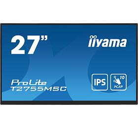 IIYAMA 27&quot; iiyama T2755MSC-B1:IPS,FHD,PCAP,Webcam