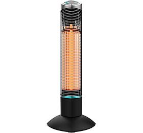 Halogenov ohva Cecotec, 8265, ReadyWarm 1500 Power Tower, 2 rovn vkonu, IP55, dlkov ovldn, 1000 W