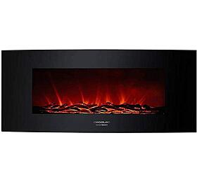 Krb Cecotec, 5367, ReadyWarm 3500 Curved Flames, elektrick, 35 plac, 2 programy, 2 LED svtla, dlkov ovldn, asova, 1000/2000 W