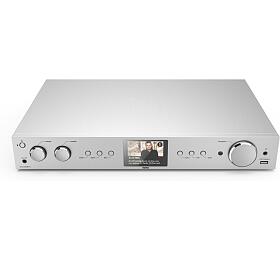 Hama digitální a internetové rádio DIT2105SBTX, Hi-Fi tuner, DAB+/FM/BT RX-TX, App, strieborné