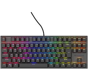 GENESIS genesis tich hern klvesnice THOR 303/TKL/RGB/Outemu Peach/Drtov USB/CZ-SK layout/ern (NKG-1880)