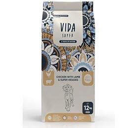 Kraftia VIDA SUPER DOG Puppy M/L Chicken & Lamb 12kg