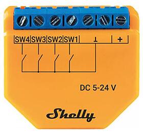 Smart Switch SHELLY PLUS i4 DC WiFi