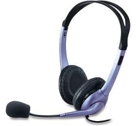 Headset Genius HS-04S - ern/stbrn