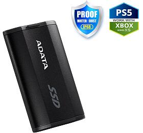 A-Data ADATA External SSD 2TB SD810 USB 3.2 USB-C, ern (SD810-2000G-CBK)