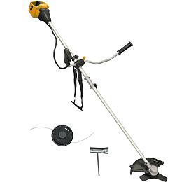 Riwall PRO RABC 2620i SET, aku kovinoez + 2x 4 Ah baterie + 2x nabjeka 40 V (2x20 V)