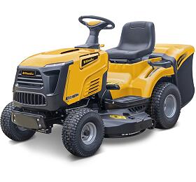 Riwall PRO RLT 102 HRD TWIN, dvouvlcov travn traktor 102 cm se zadnm vhozem a hydrostatickou pevodovkou