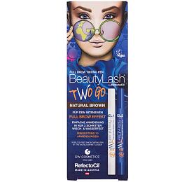 Barva na obo RefectoCil BeautyLash Two Go, 1 ml, odstn Natural Brown (Tinting Pen)