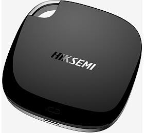 Hikvision HIKSEMI extern SSD T100, 1024GB, 1TB, Portable, 450MB/s, USB 3.0 Type-C, ern (HS-ESSD-T100(STD) / 1024G / BLACK / NEWSEMI / WW)