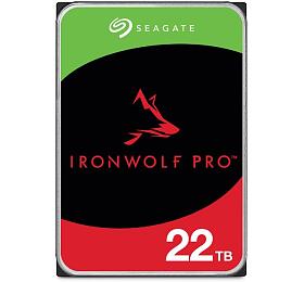 Seagate IronWolf Pro 22TB HDD / ST22000NT001 / Intern 3,5" / 7200 rpm / SATA III / 512 MB