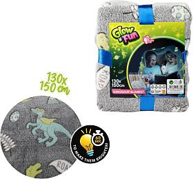 Teddies Deka Dinosaurus svtc ve tm ply 130x150cm ediv