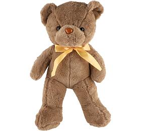 Teddies Medvd/Medvdek s mal ply 40cm hnd