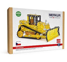 Stavebnice MERKUR Buldozer 535ks v krabici 33x23x5,5cm