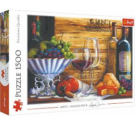 TREFL Puzzle Na vinici 85x58cm 1500 dlk v krabici 40x27x6cm