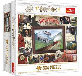 TREFL Puzzle Harry Potter Bradavick expres 934 dlk 68x48cm v krabici 26x26x10cm