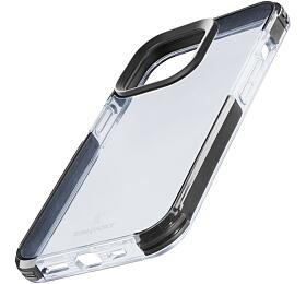 Ultra ochrann pouzdro Cellularline Tetra Force Shock-Twist pro Apple iPhone 15 Plus, 2 stupn ochrany, transparentn