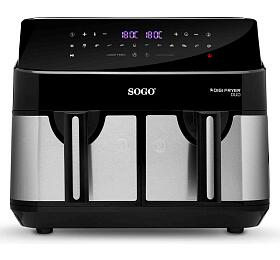 Chytr, multifunkn a dvojt horkovzdun fritza SOGO SS-10845