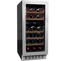 Vestavn vinotka mQuve WineCave 700 40D, nerezov