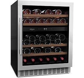 Vinotka mQuve WineCave 700 60D, nerezov