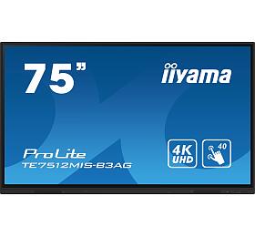 IIYAMA 75&quot; iiyama TE7512MIS-B3AG:IPS,4K,40P,USB-C