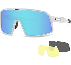 Brýle na kolo Hatchey Republic Plus ice blue, white