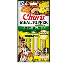 Churu Dog Meal Topper Chicken with Pumpkin Recipe4x14g