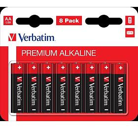 VERBATIM Alkalick baterie AA, 8 PACK , LR6 (49503)