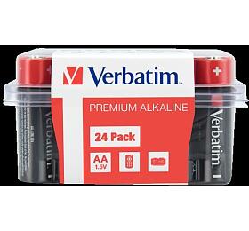 VERBATIM Alkalick Baterie AA 24 Pack / LR6 (49505)