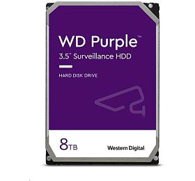 Western Digital WD PURPLE WD85PURZ 8TB, SATA III 3.5&quot;, 256MB 5640RPM, 215MB/s, Low Noise, CMR